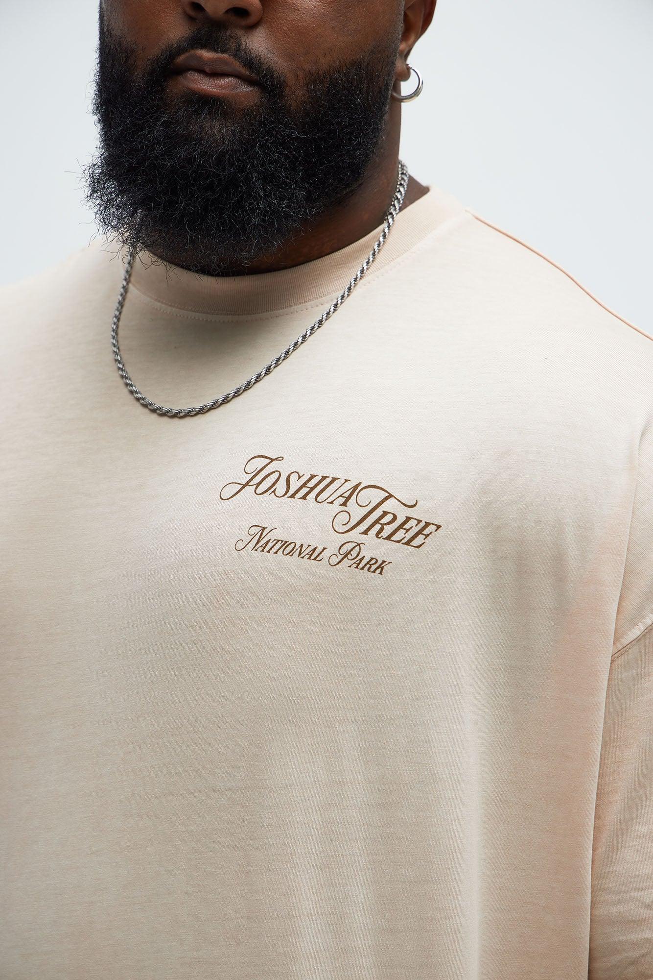 Joshua Tree Oversized Short Sleeve Tee - Brown Product Image