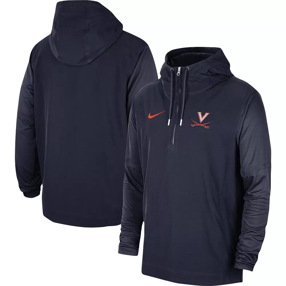Men's Nike Crimson Oklahoma Sooners 2023 Coach Half-Zip Hooded Jacket,  Product Image