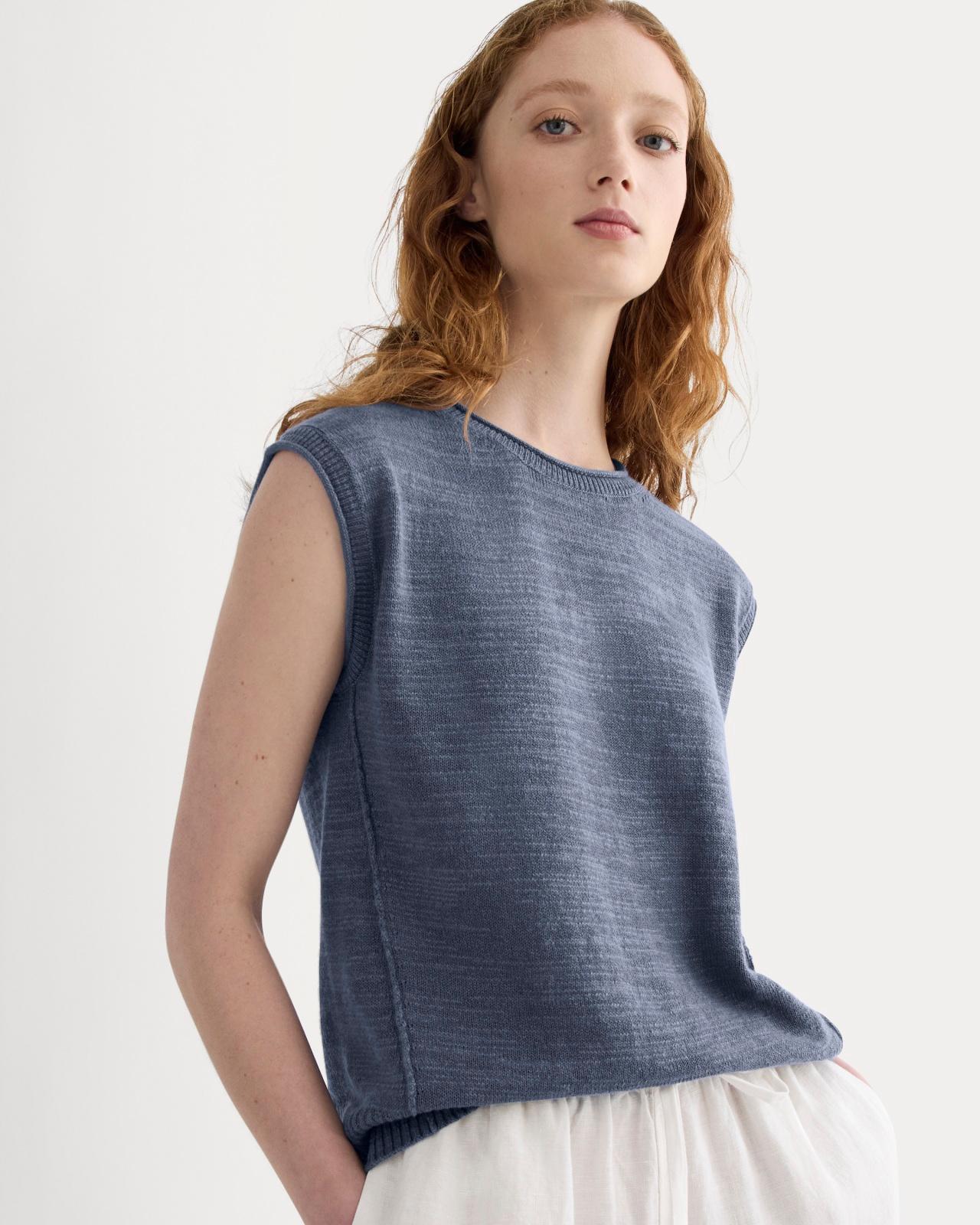 Womens Muscle Sweater in Cotton Linen by Everlane Product Image