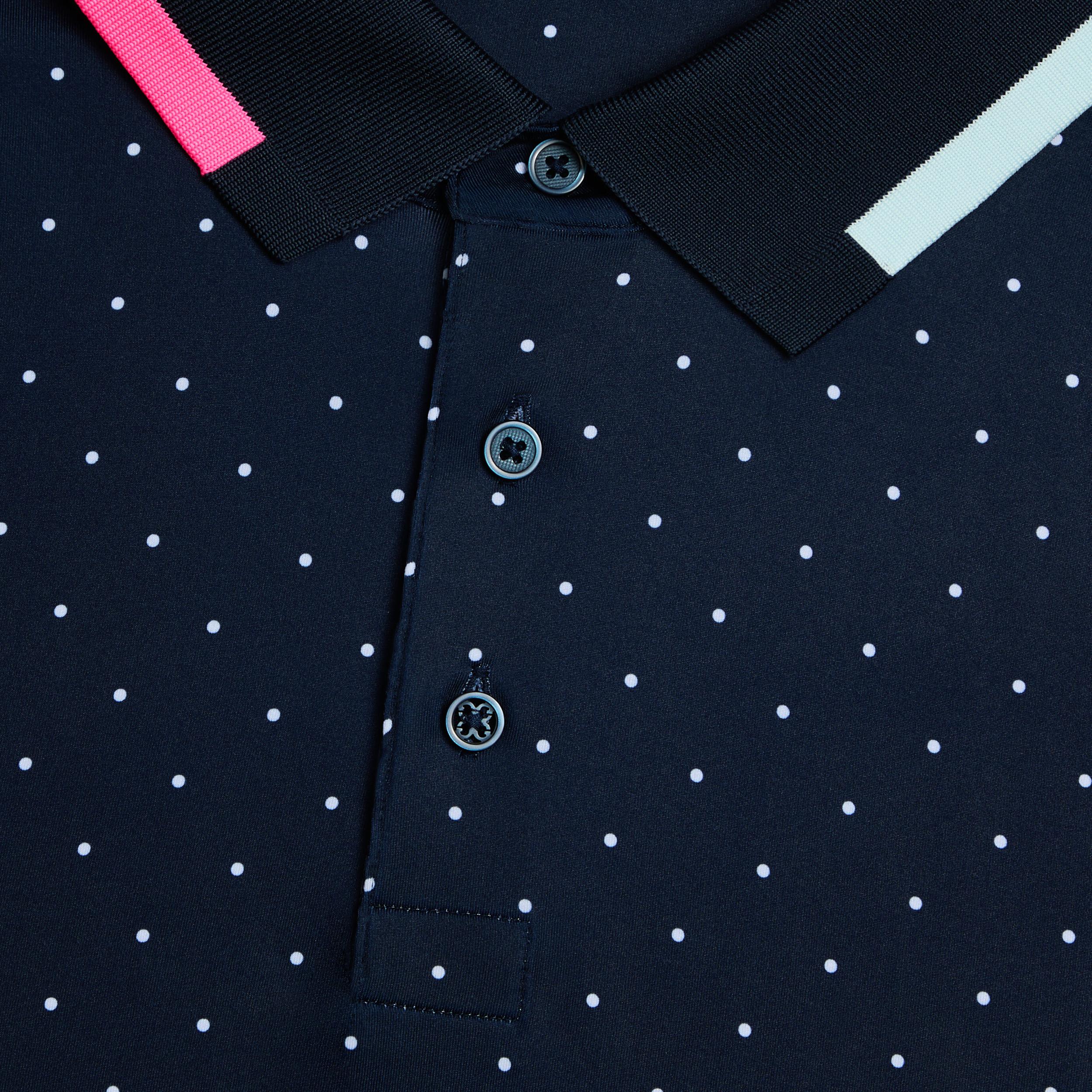 POLKA DOT TECH JERSEY POLO Product Image