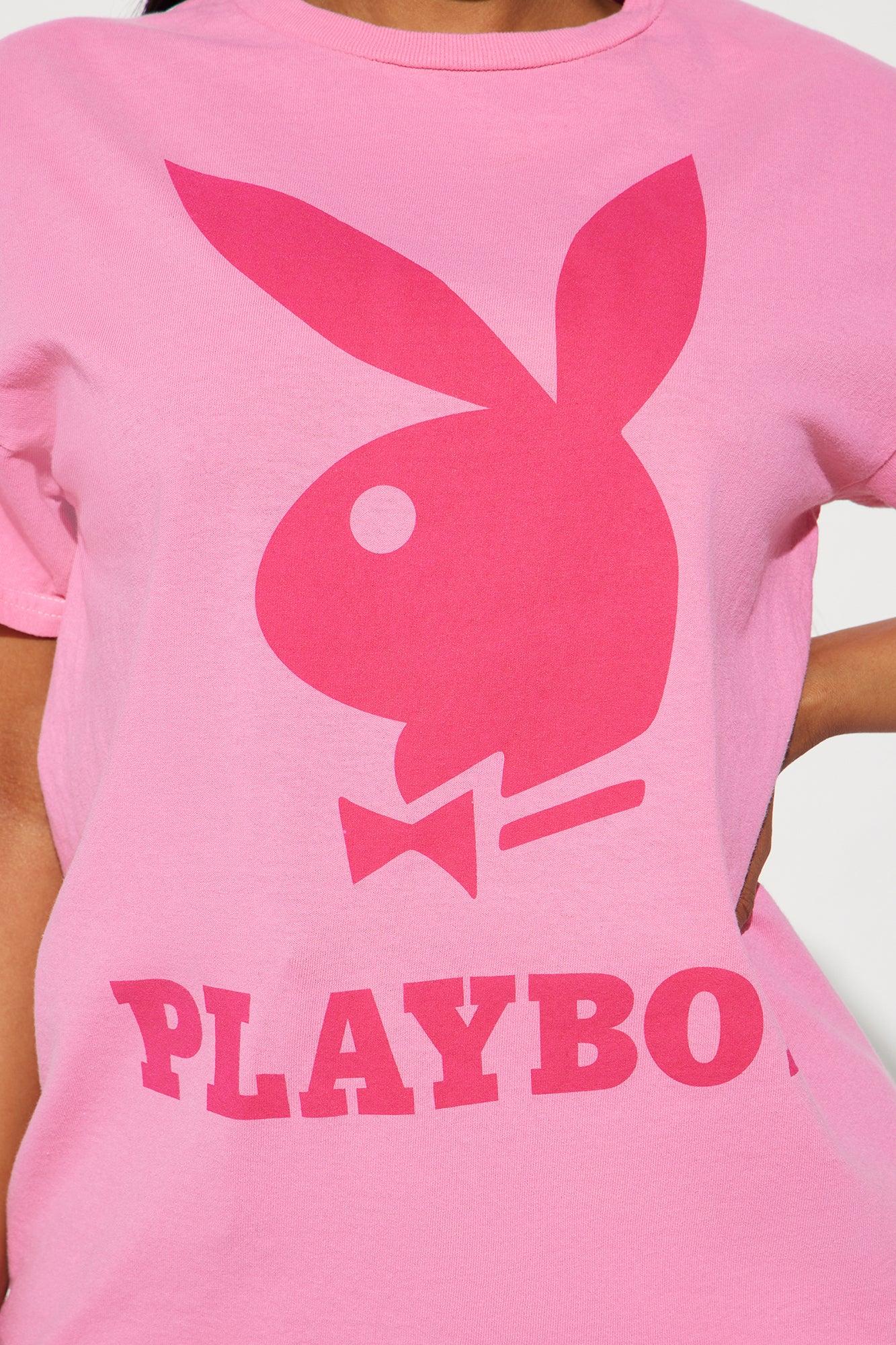Iconic Playboy Bunny Tee - Hot Pink Product Image