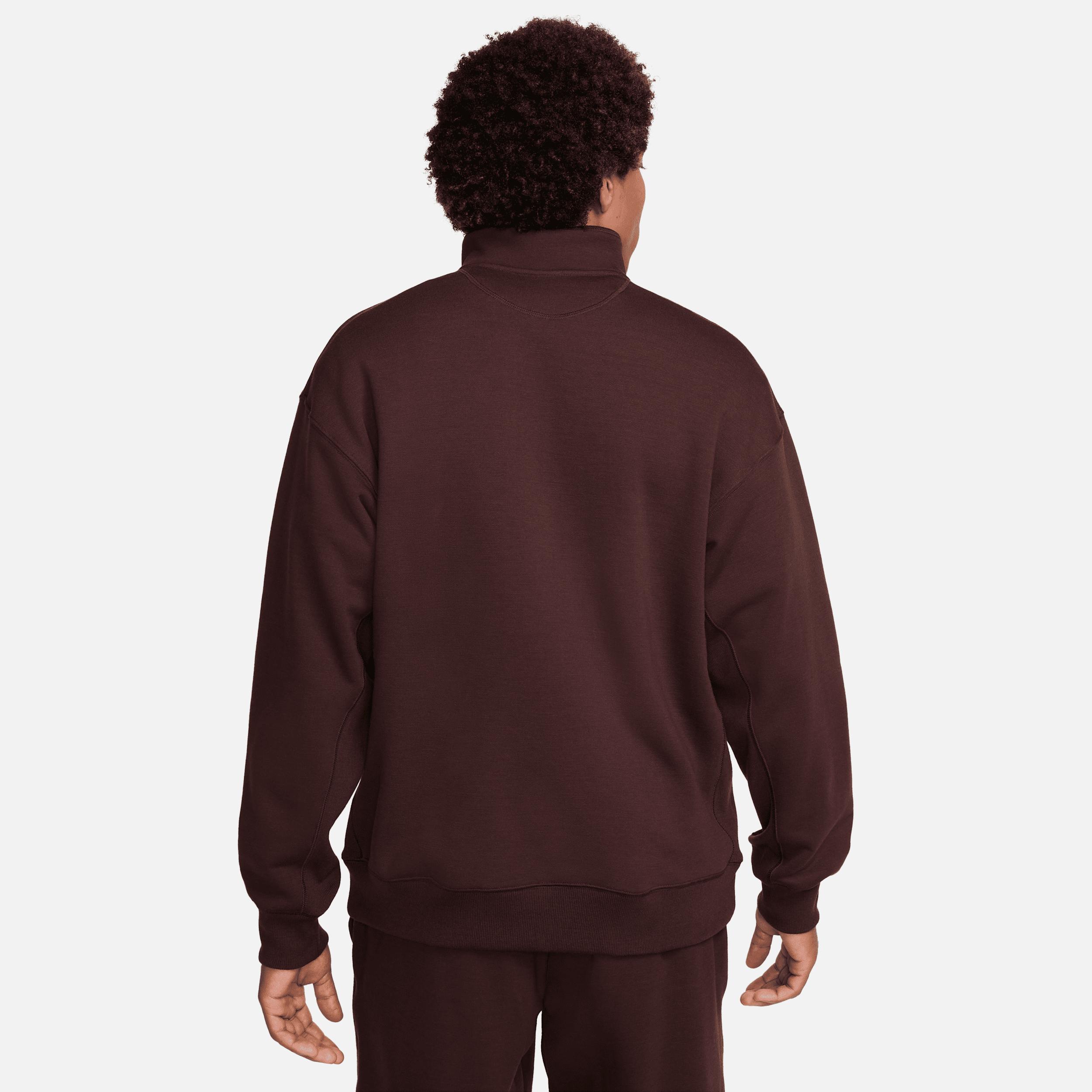 Nike Mens Wool Classics 1/4-Zip Top | FV4891-203 Product Image