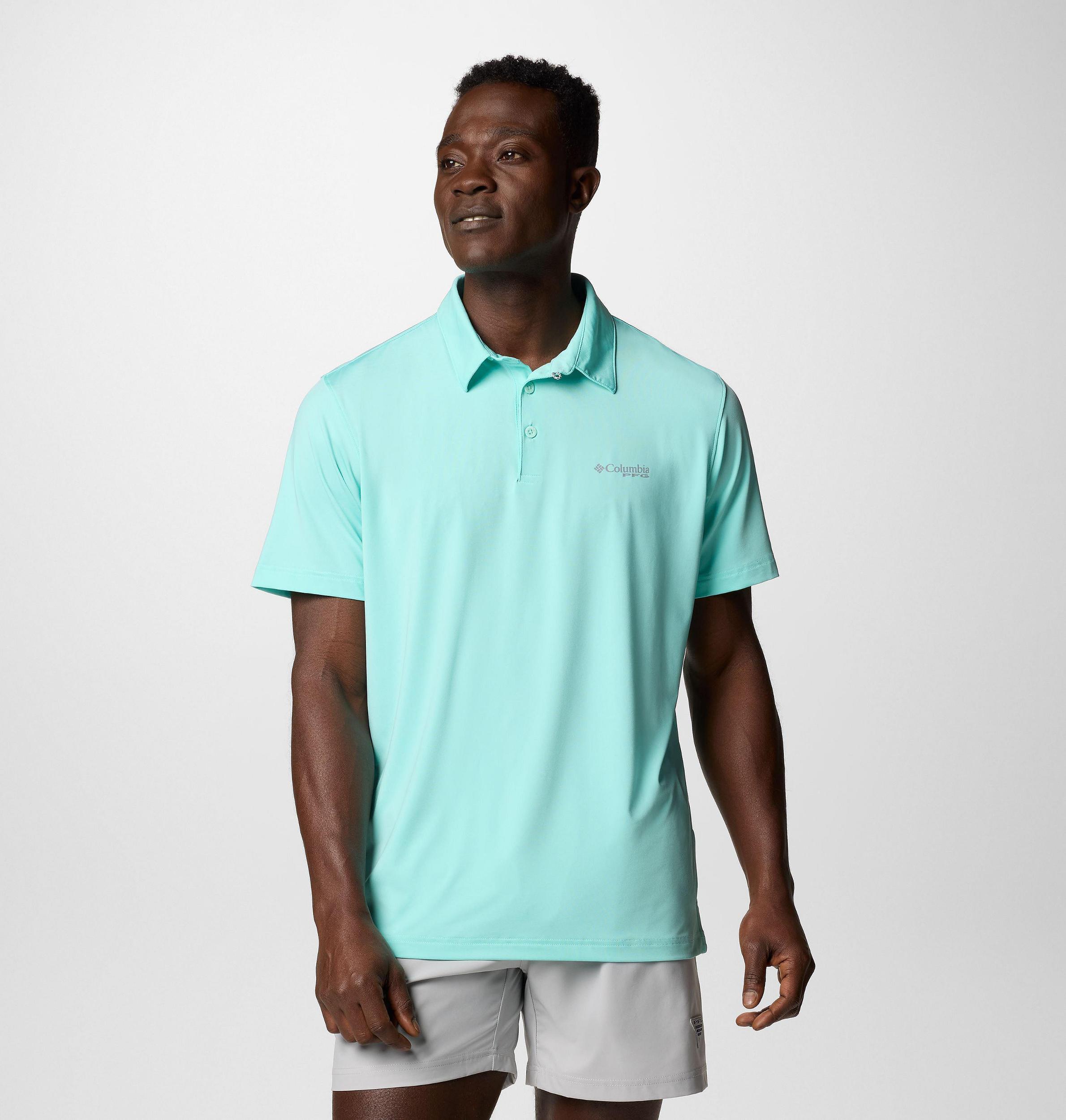 Columbia Mens PFG Slack Tide II Stretch Polo- Product Image