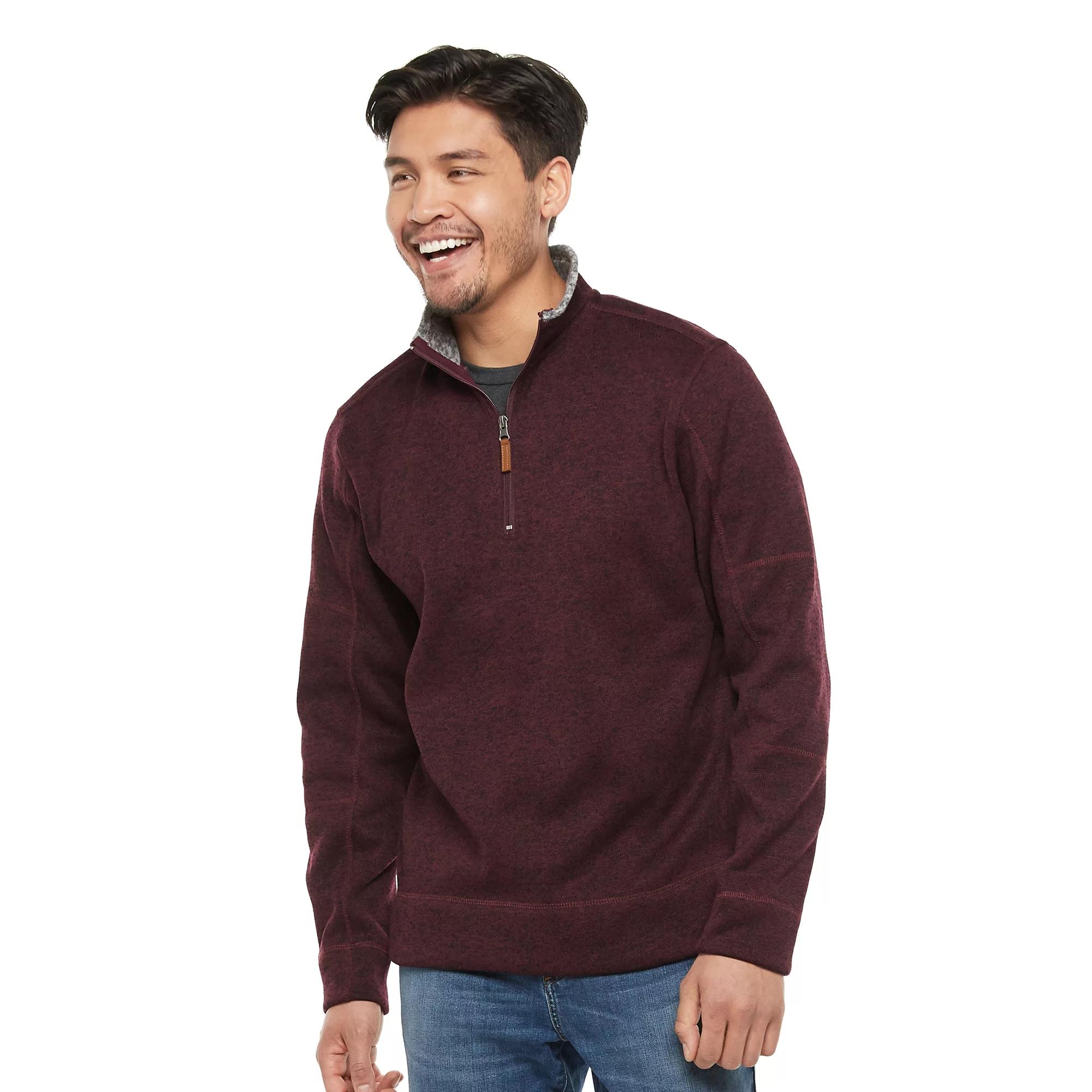 Men's Victory Outfitters Fleece Quarter-Zip Pullover,  Product Image