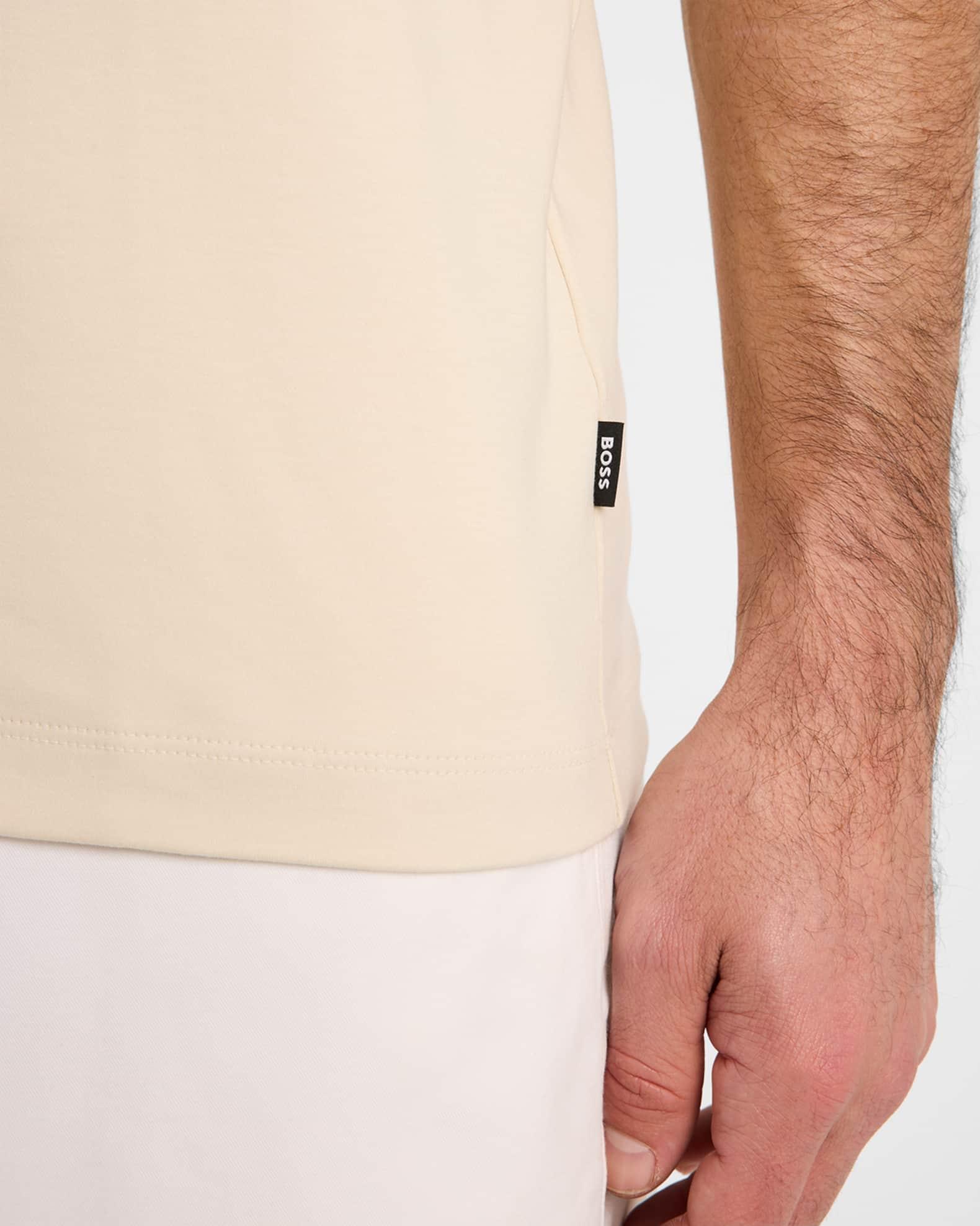 Men's Thompson Cotton Tipped-Collar T-Shirt Product Image