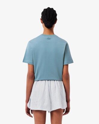 Crocodile Print Jersey T-shirt Product Image