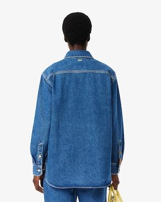 Oversized Denim Overshirt Product Image