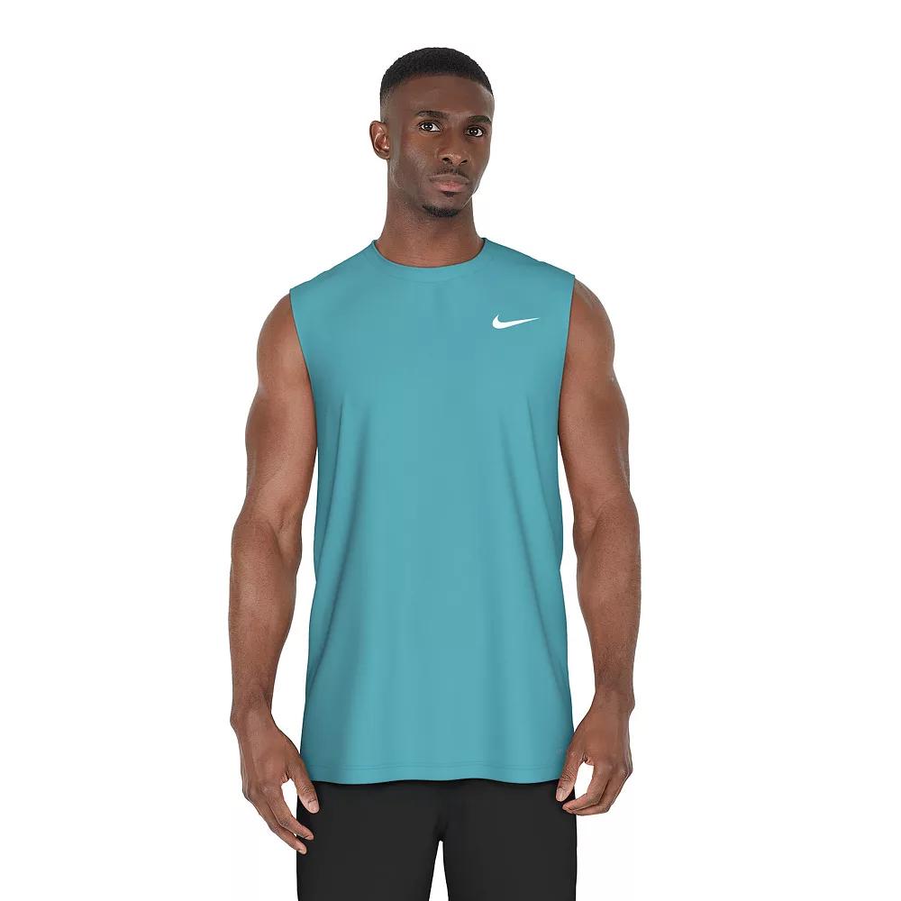 Mens Nike Dri-FIT UPF 40+ Essential Sleeveless Hydroguard Swim Tee Product Image