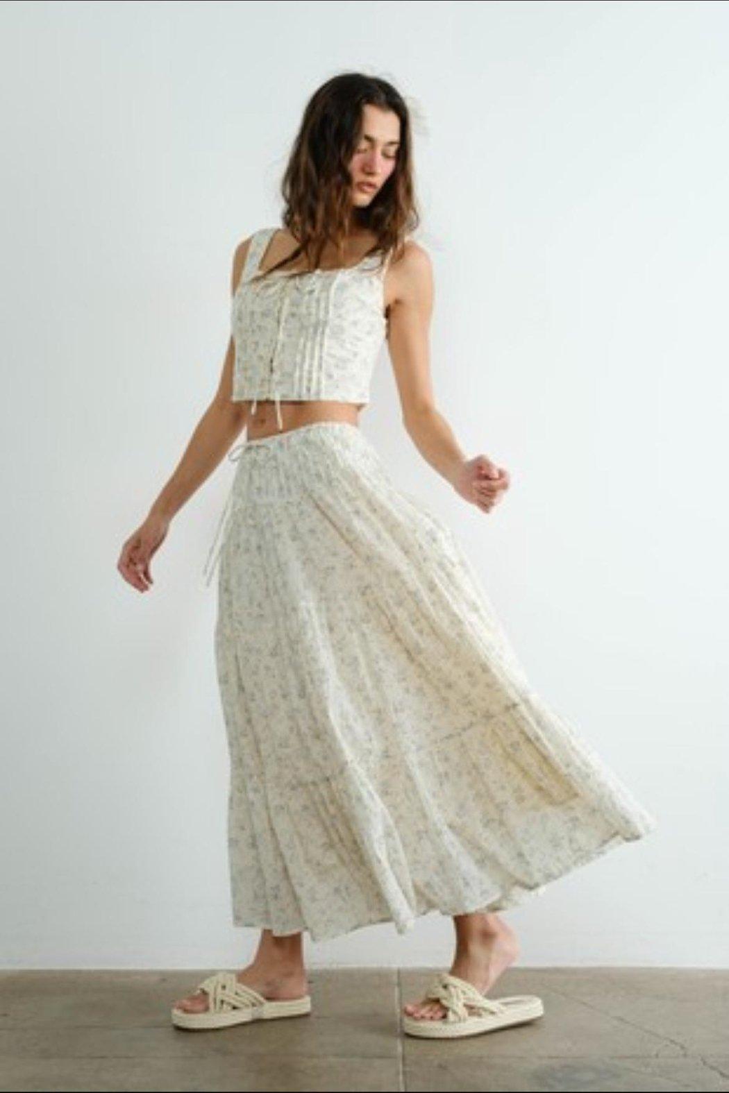 Floral Skirt Set Product Image