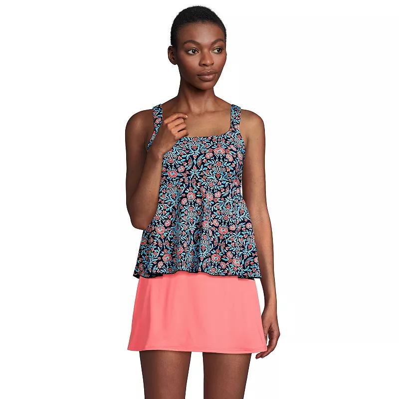 Women's Lands' End Flutter Empire UPF 50 Tankini Swimsuit Top,  Product Image