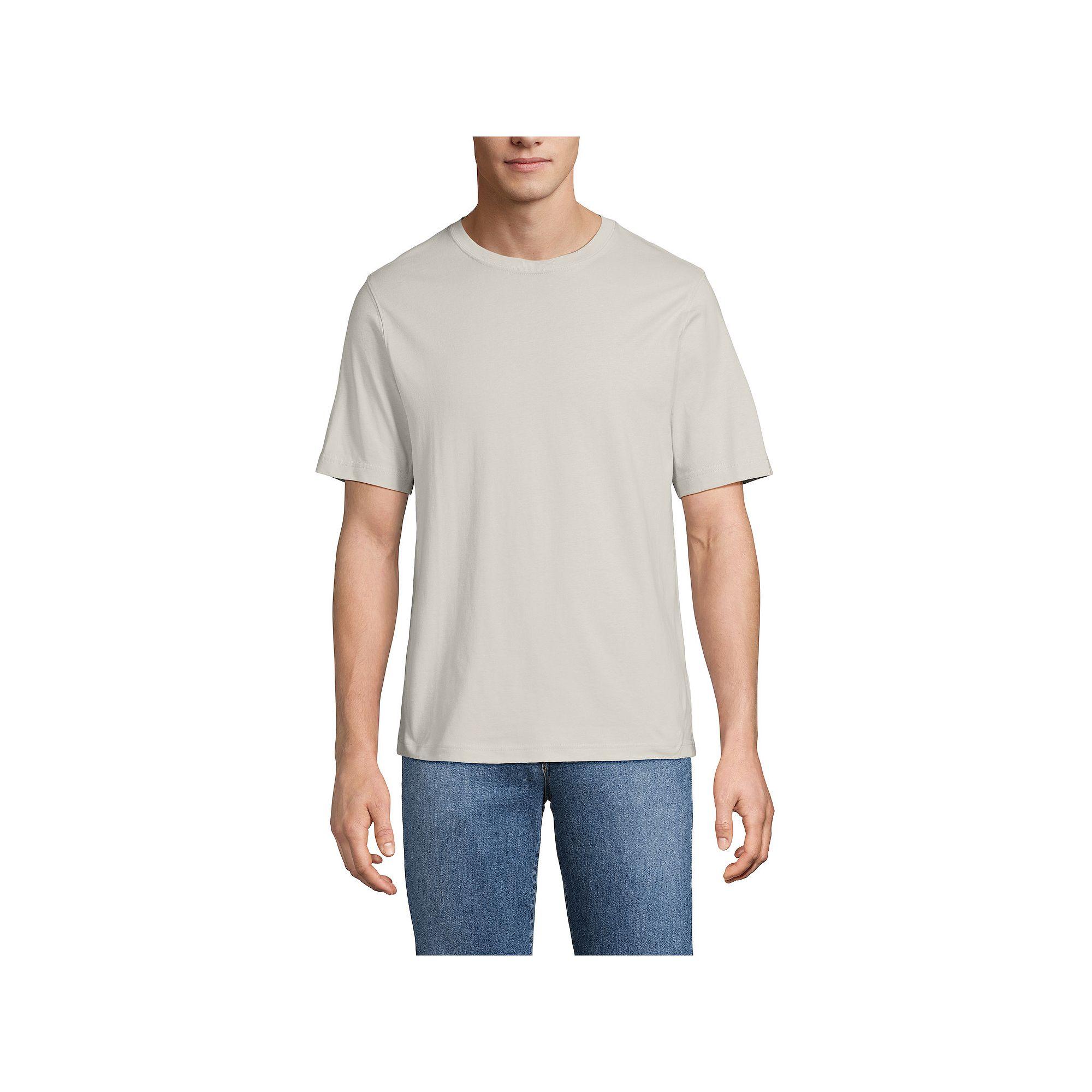 Men's Lands' End Super-T Short Sleeve T-Shirt,  Product Image