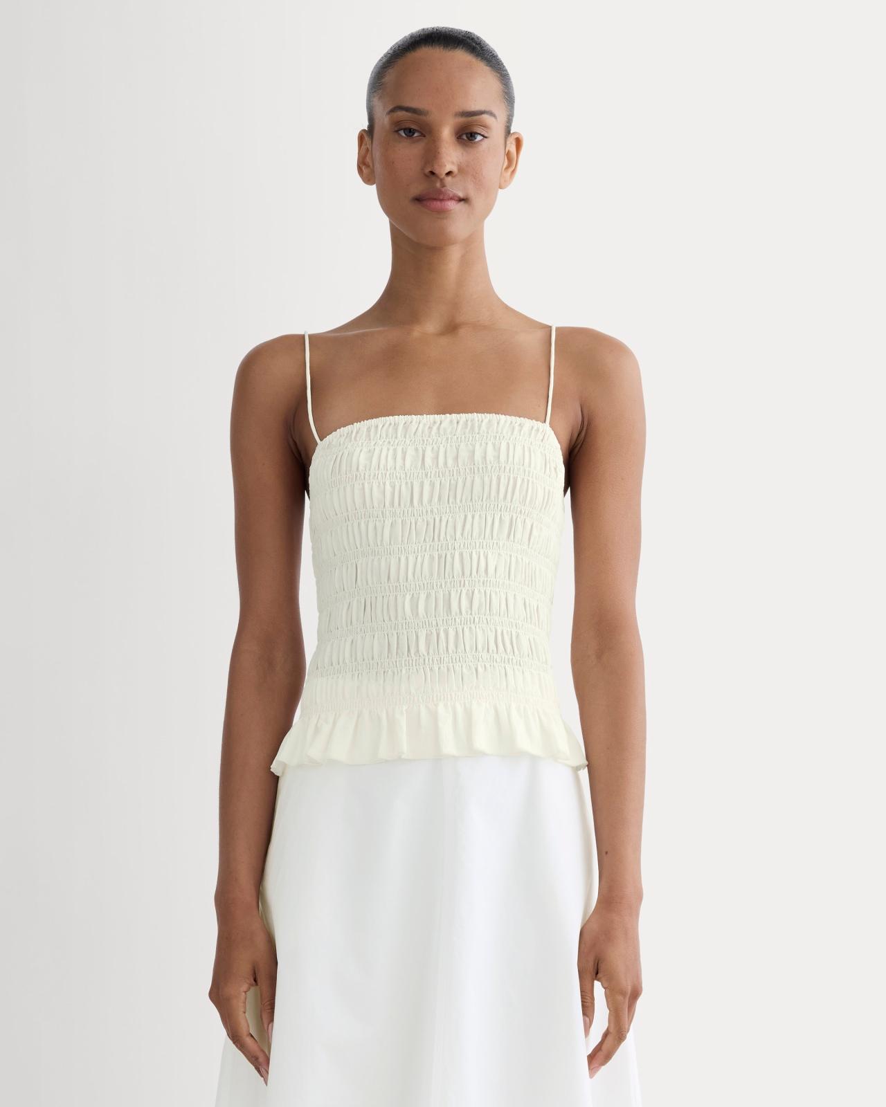 Womens Smocked Tank by Everlane Product Image