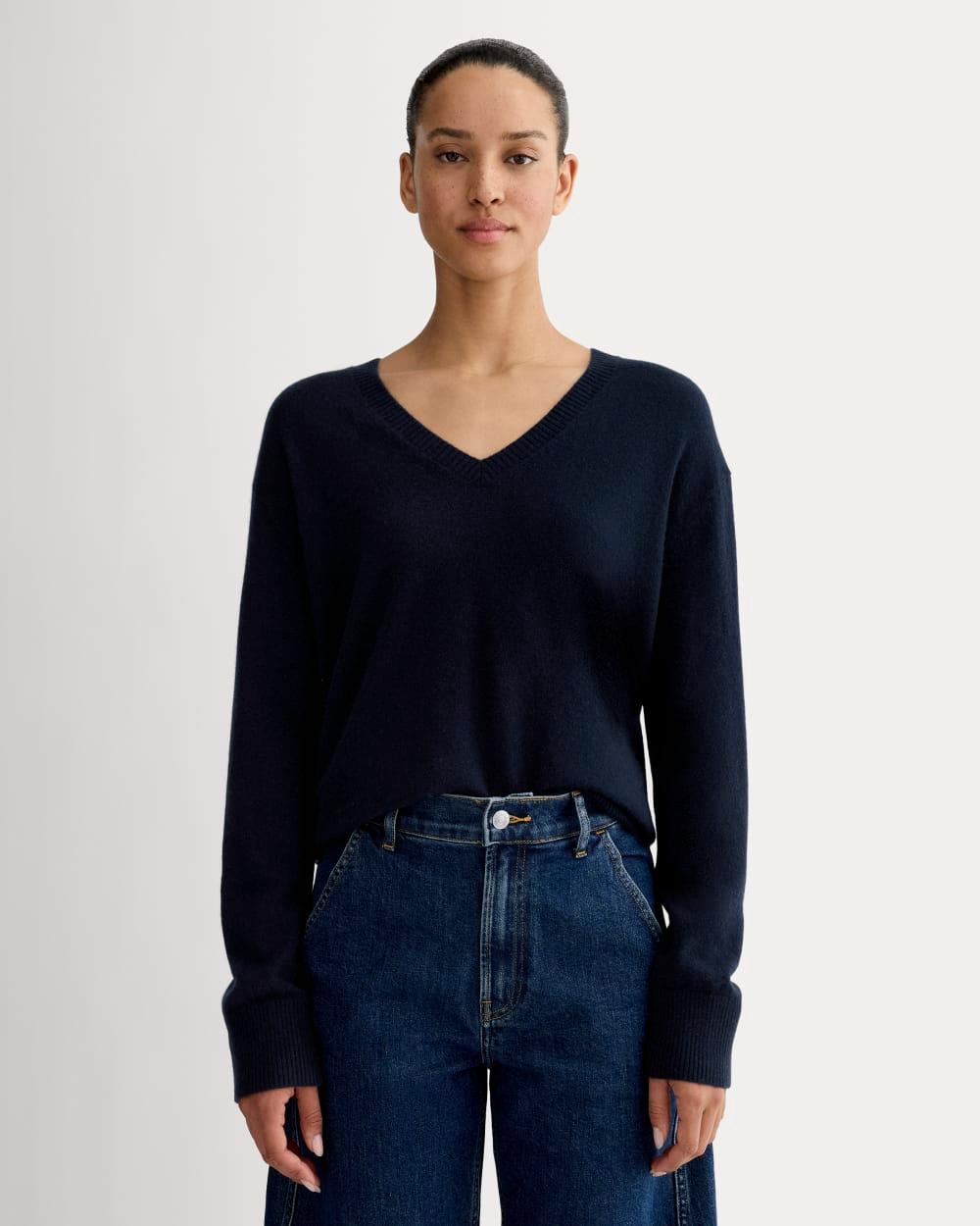 Womens Classic V in Cashmere Sweater by Everlane Product Image