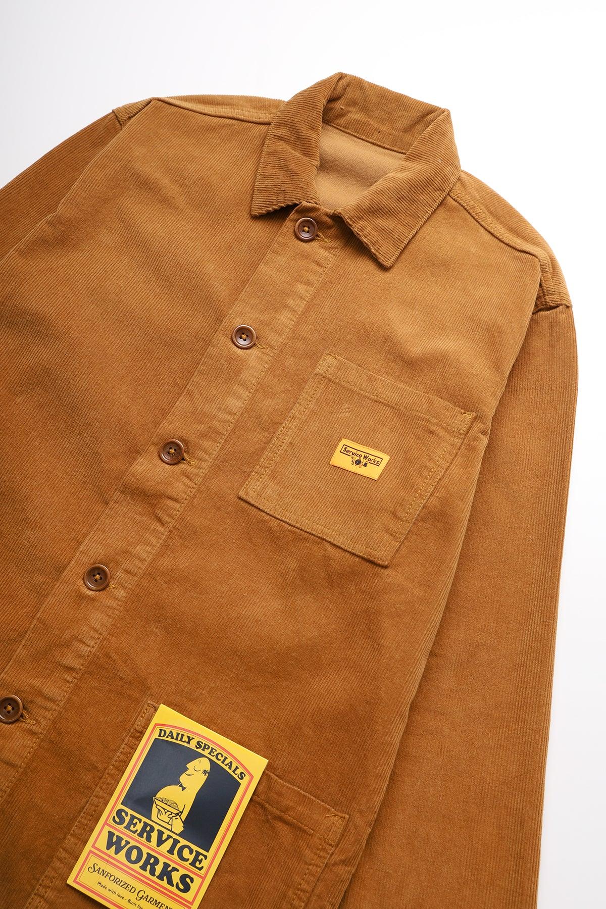 Service Works - Corduroy Chore Shirt - Pecan Product Image