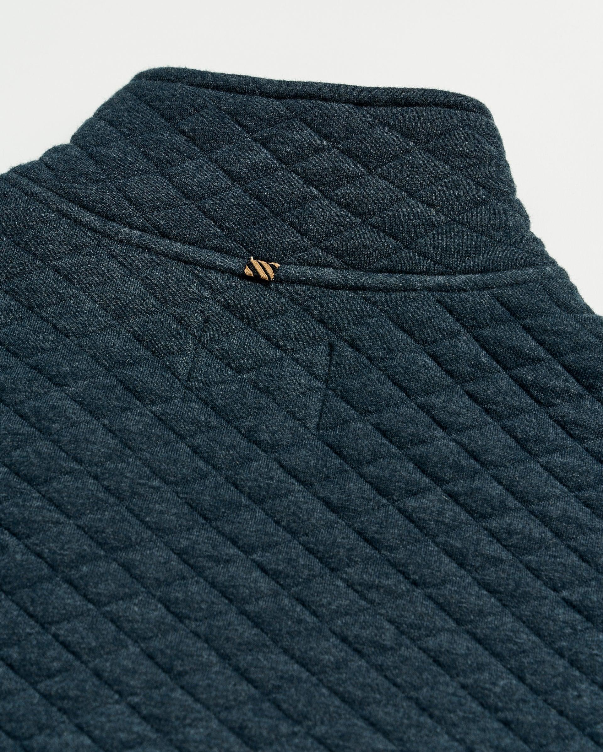 Diamond Quilt Half Zip -  Product Image