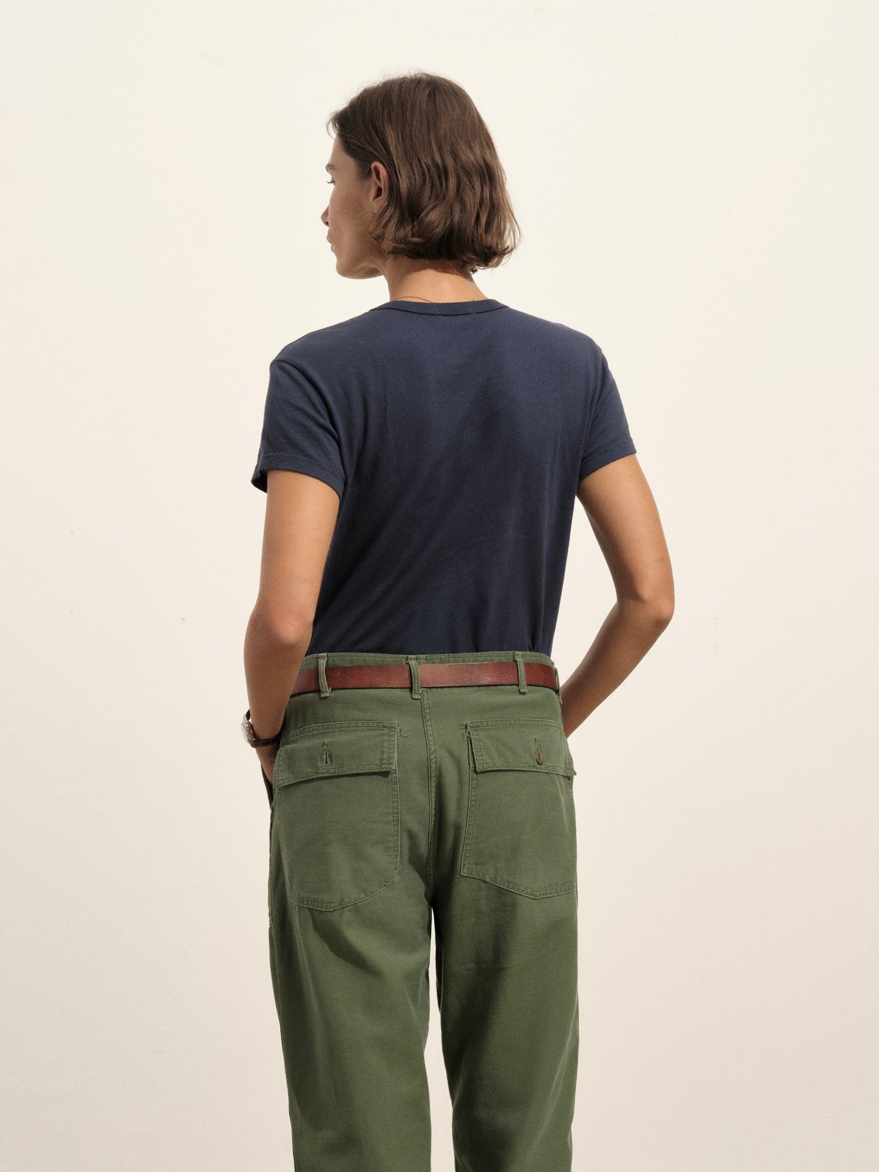 Dark Navy Cloud Jersey Slim Crew Product Image