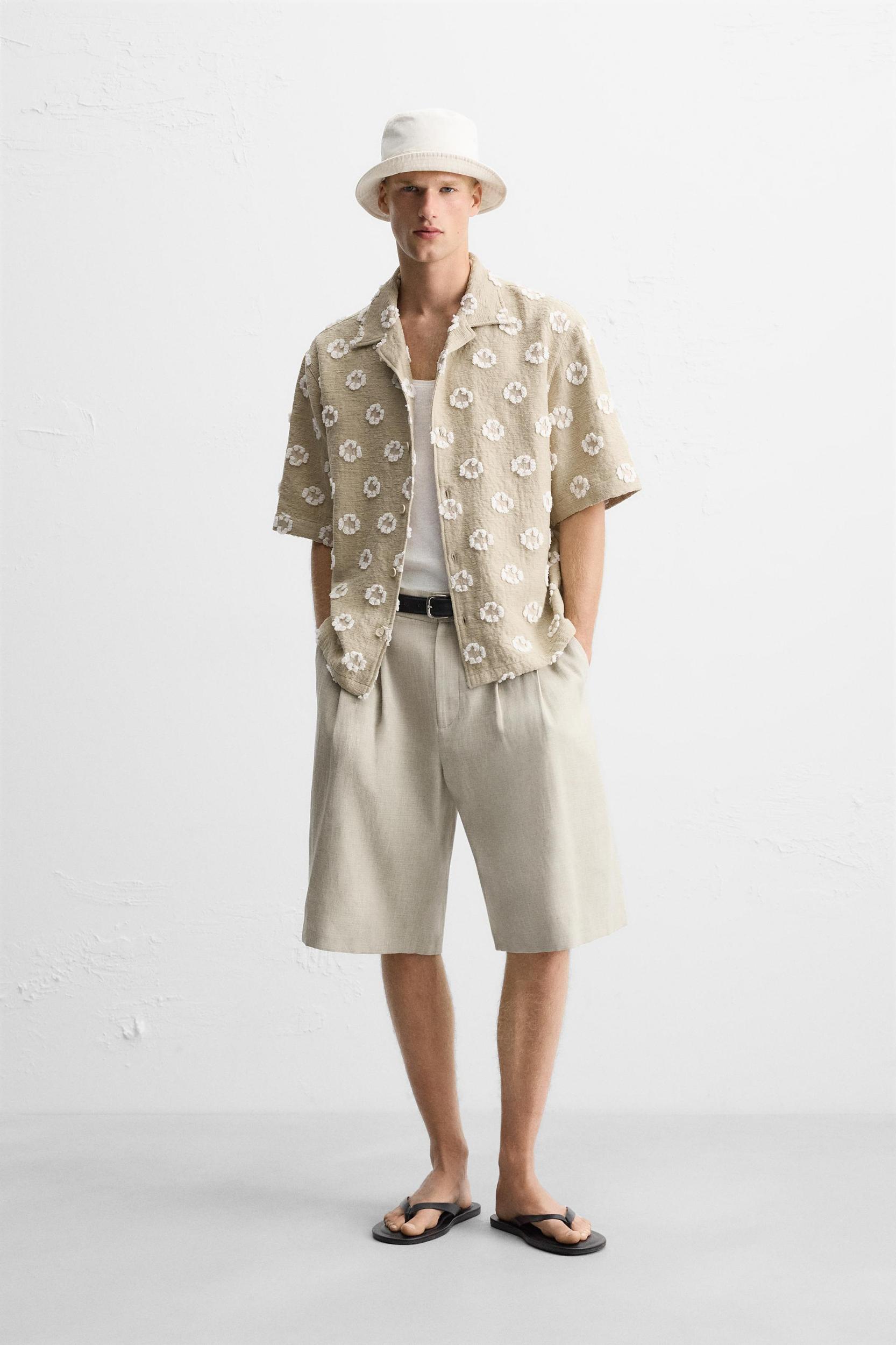 TEXTURED JACQUARD SHIRT Product Image