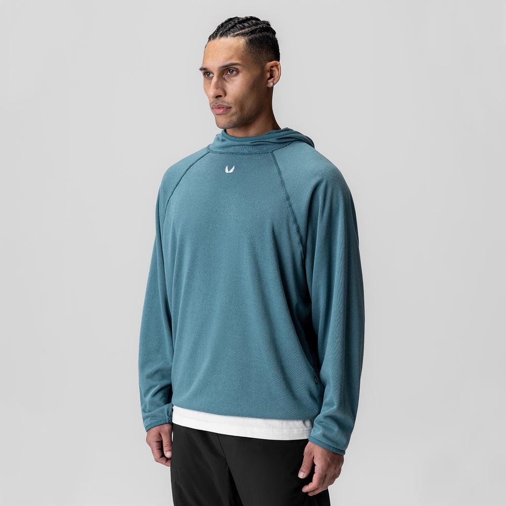 1054. Towel Terry Reversible Hoodie - Storm Product Image