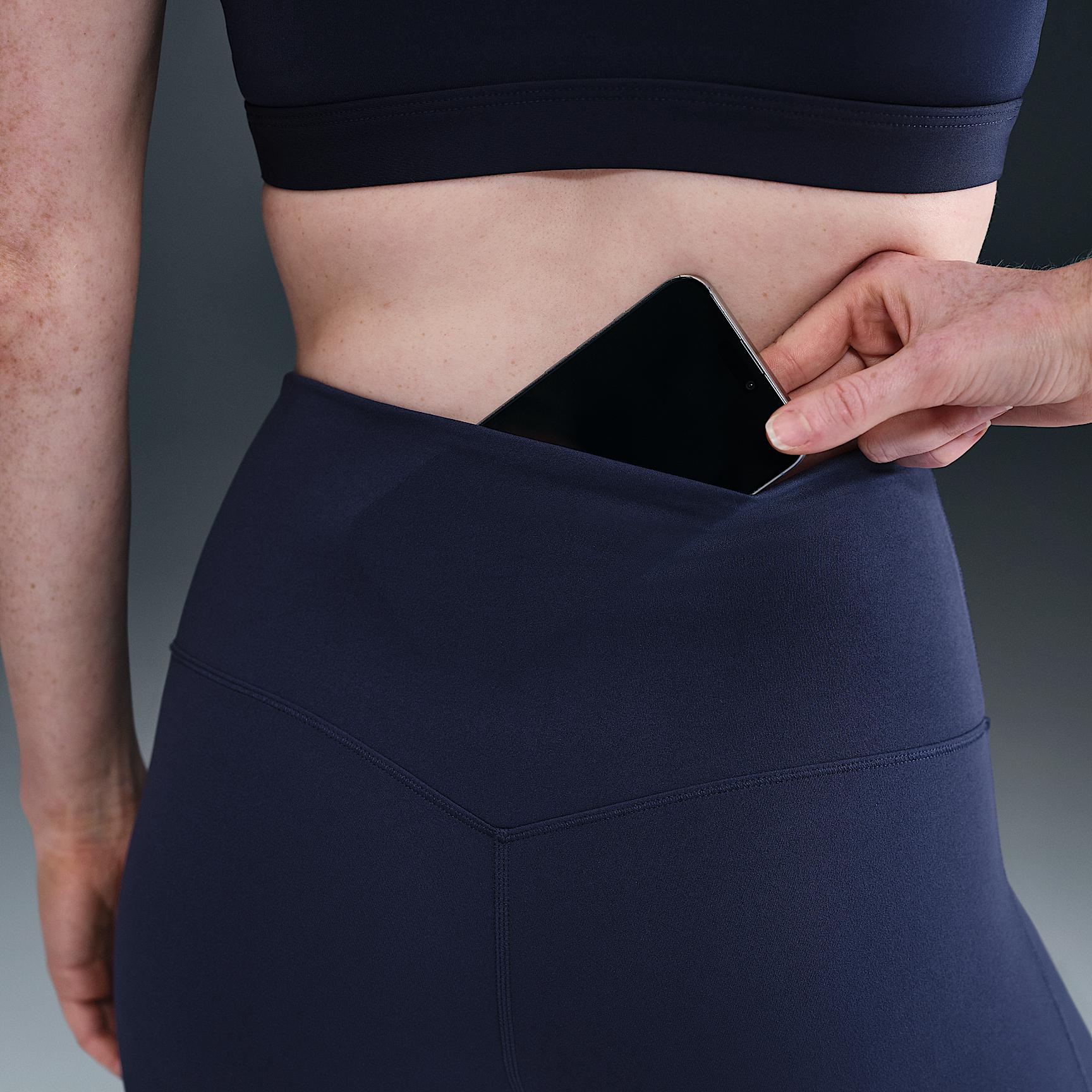 Nike Womens Zenvy High-Waisted Flared Leggings | FV7921-410 Product Image