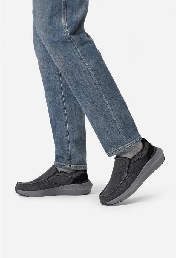 Men's Casual Canvas Slip-On Loafers Product Image