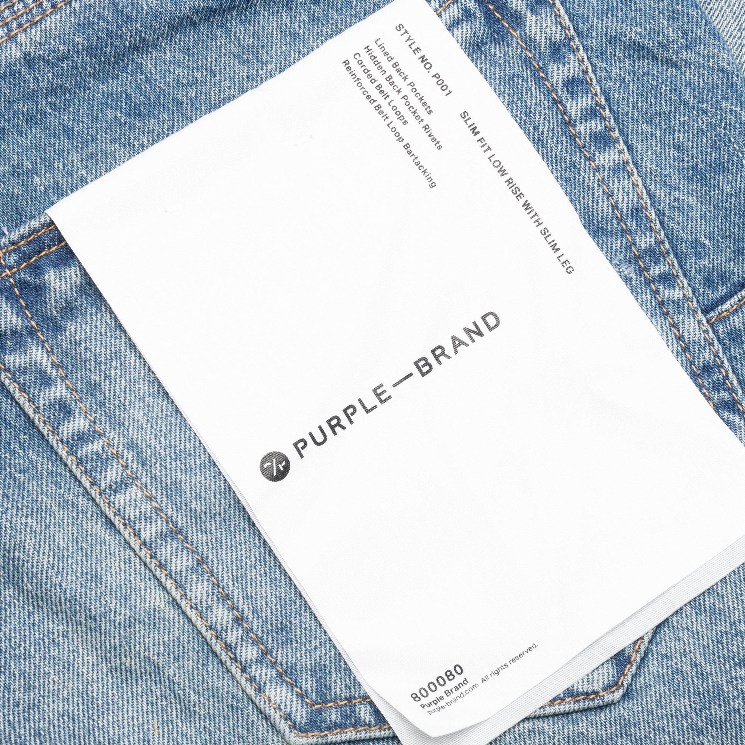 Vintage Knee Blowout - Mid Indigo 2 Male Product Image