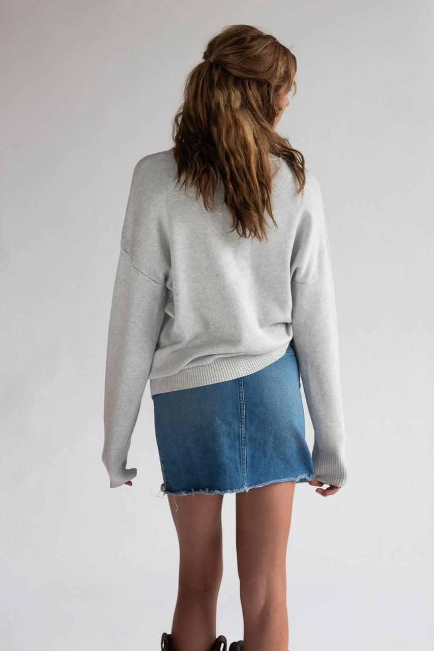 Graphic Knit Sweater Product Image