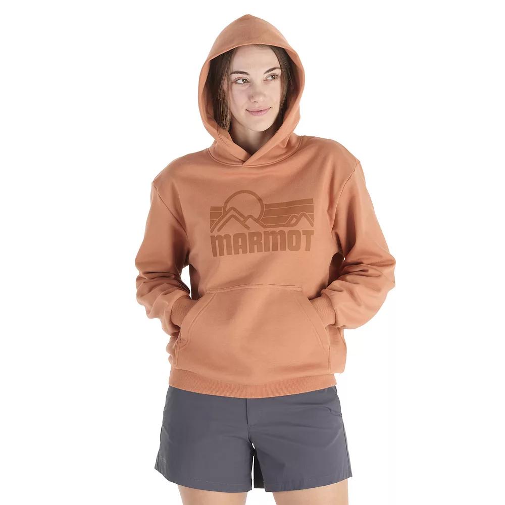 Women's Marmot Coastal Fleece Pullover Hoodie, Size: Small, Grey Product Image
