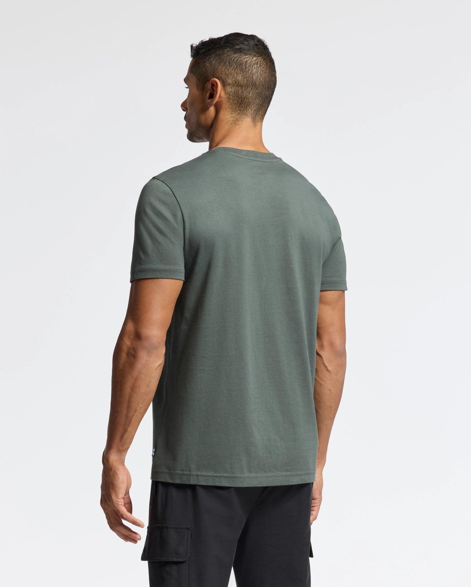 MENS PIERCE EMBROIDERED GRAPHIC TEE - B6U115E200 Male Product Image