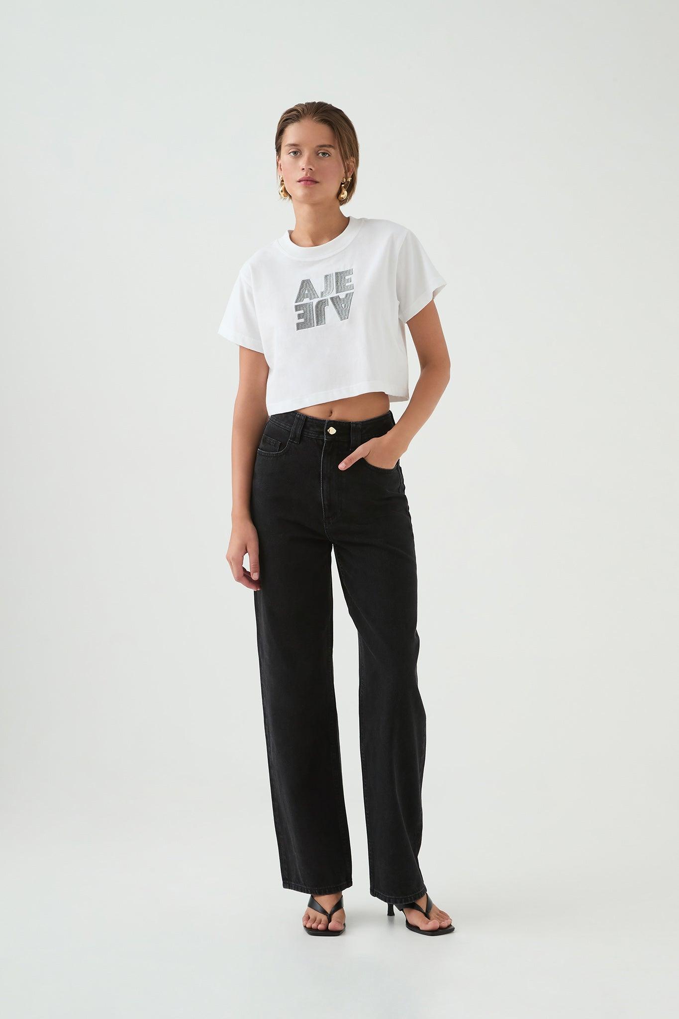 Spark Logo Cropped Tee Product Image