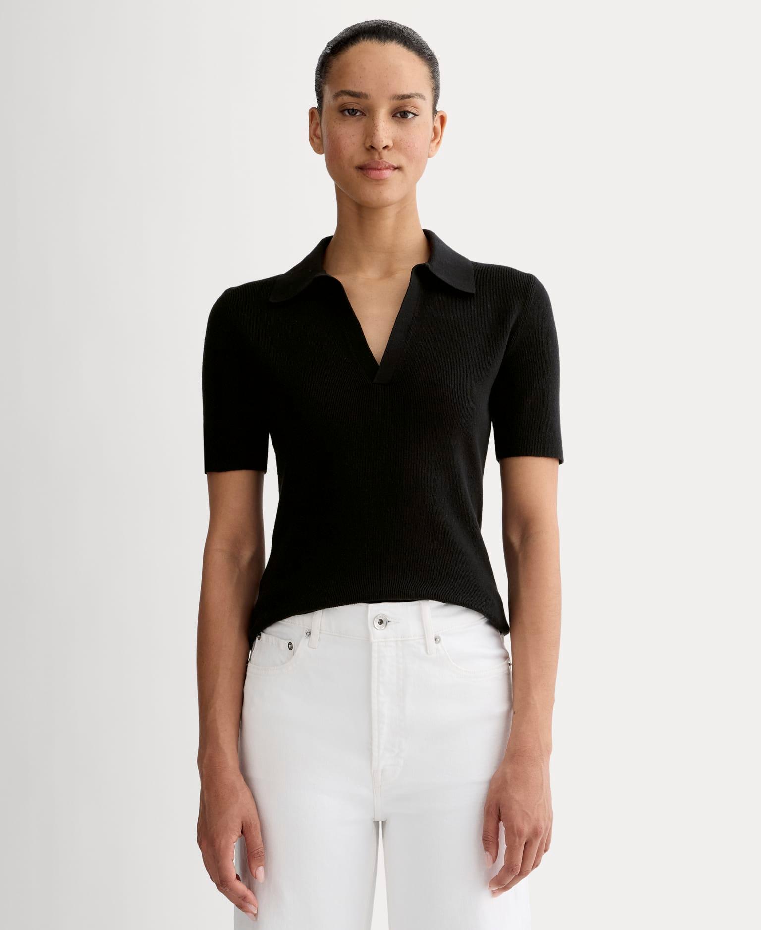 Womens Knit Polo Shirt by Everlane Product Image