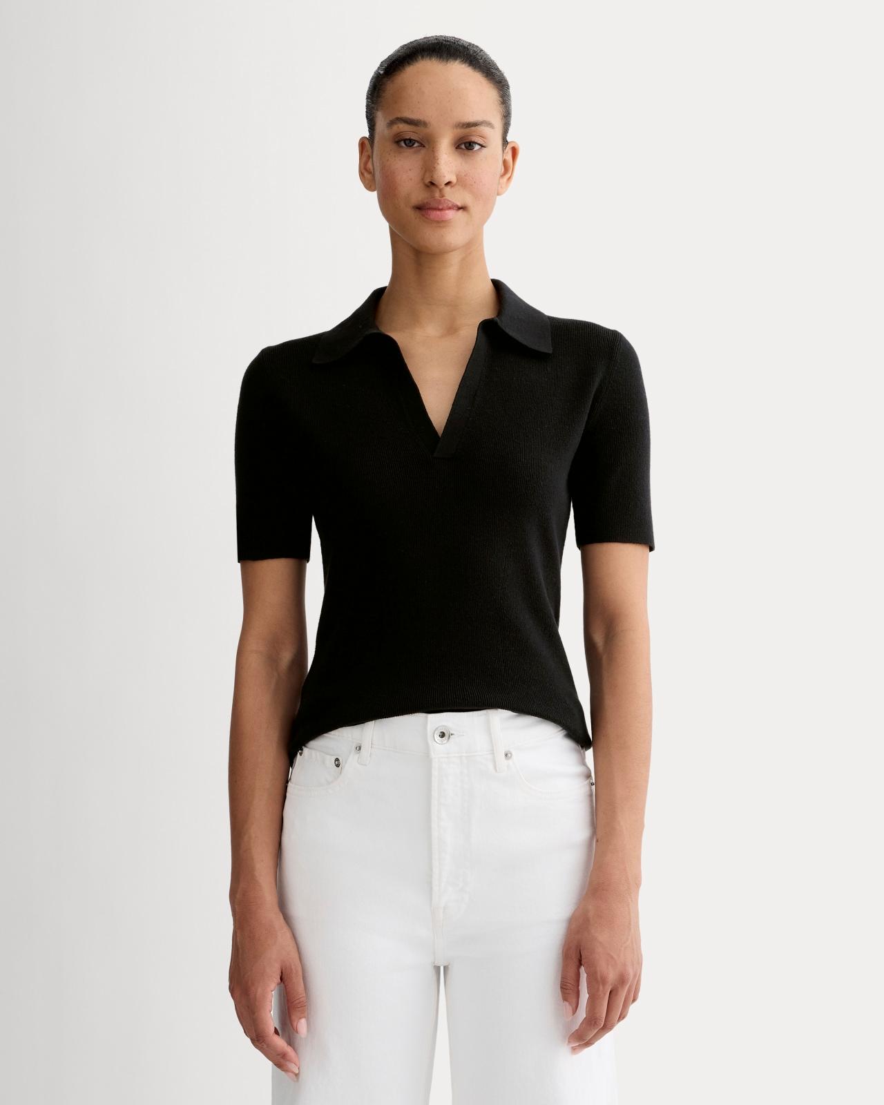 Womens Knit Polo Shirt by Everlane Product Image