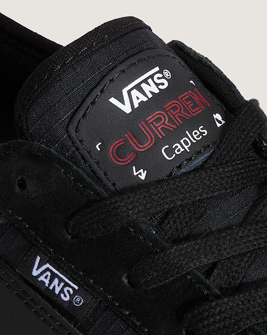 Skate Curren Caples Shoe in Black| Vans US Product Image
