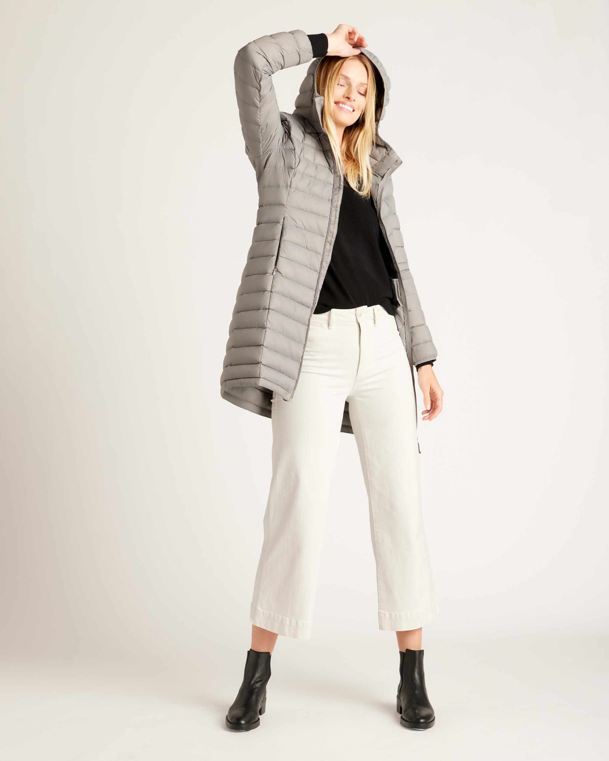 Quince | Women's Long Puffer Jacket Size XS | Down Jackets - Women's Winter Coats, Nylon Product Image