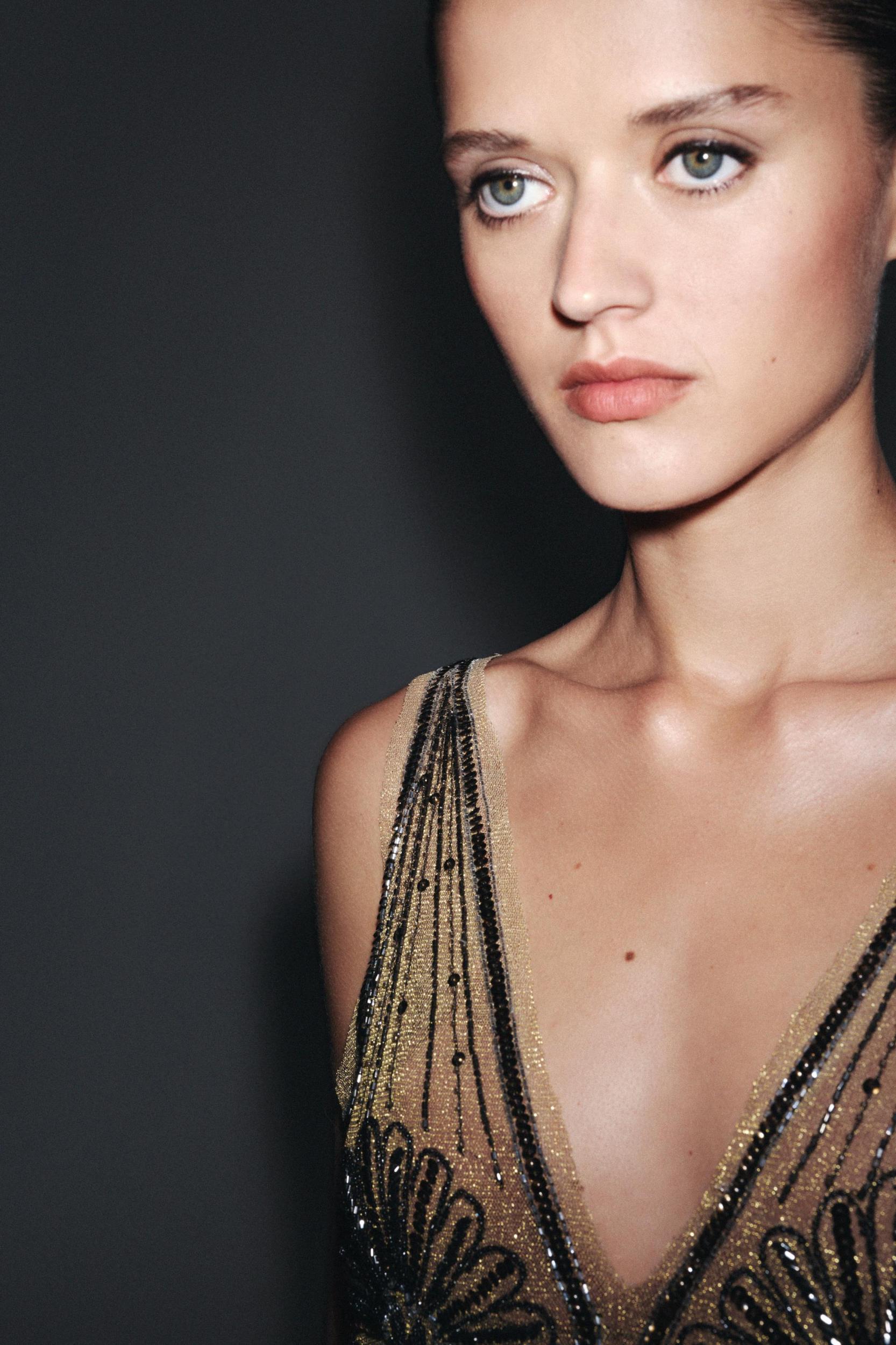 ZW COLLECTION EMBROIDERED TULLE DRESS Product Image