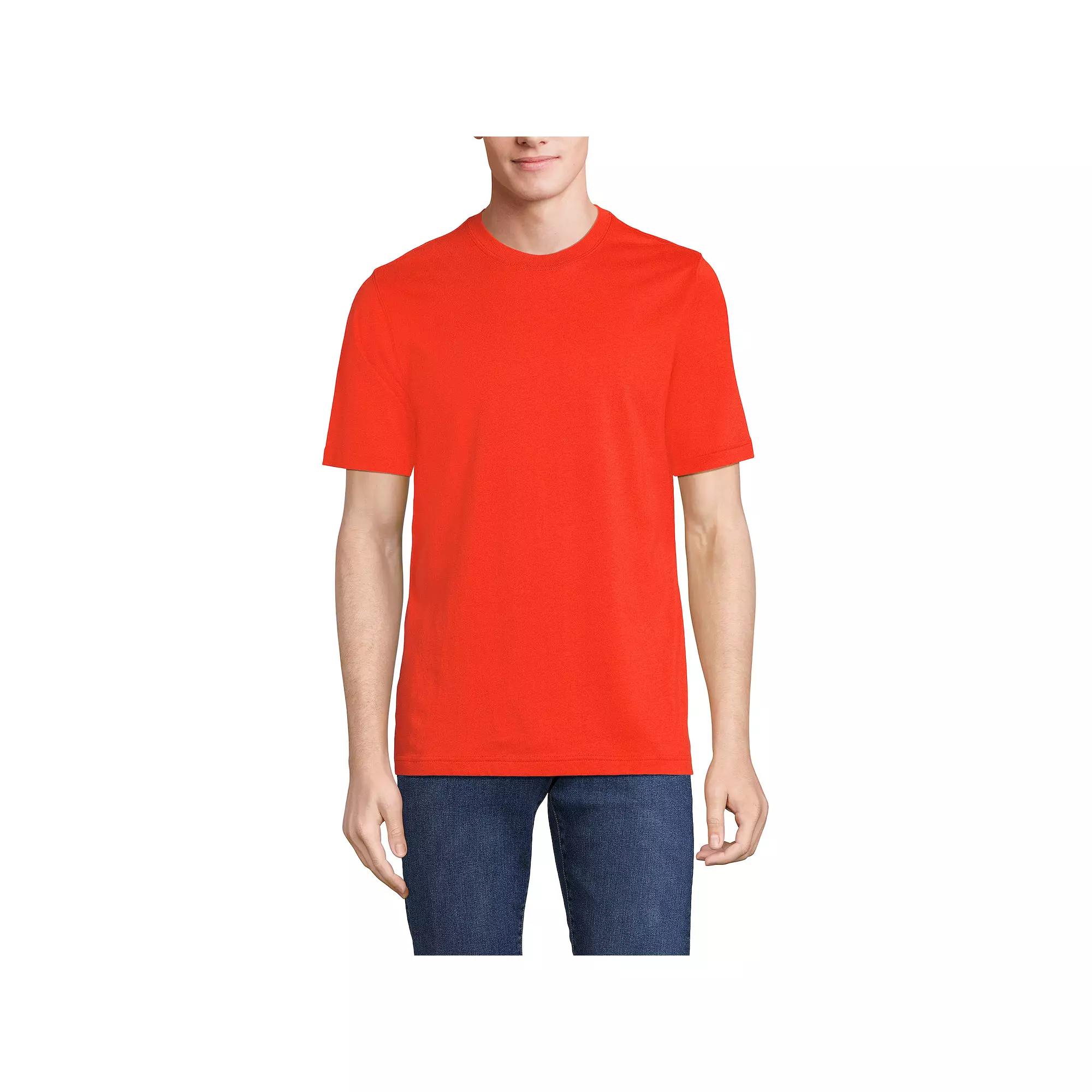 Men's Lands' End Super-T Short Sleeve T-Shirt,  Product Image