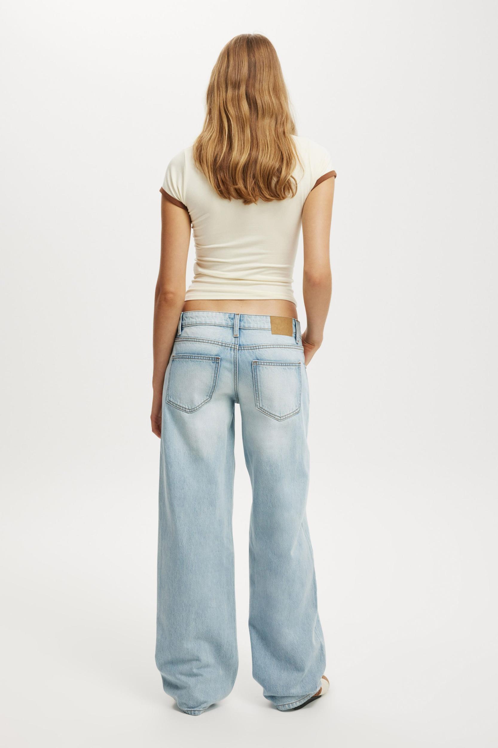 Low Rise Straight Jean Product Image
