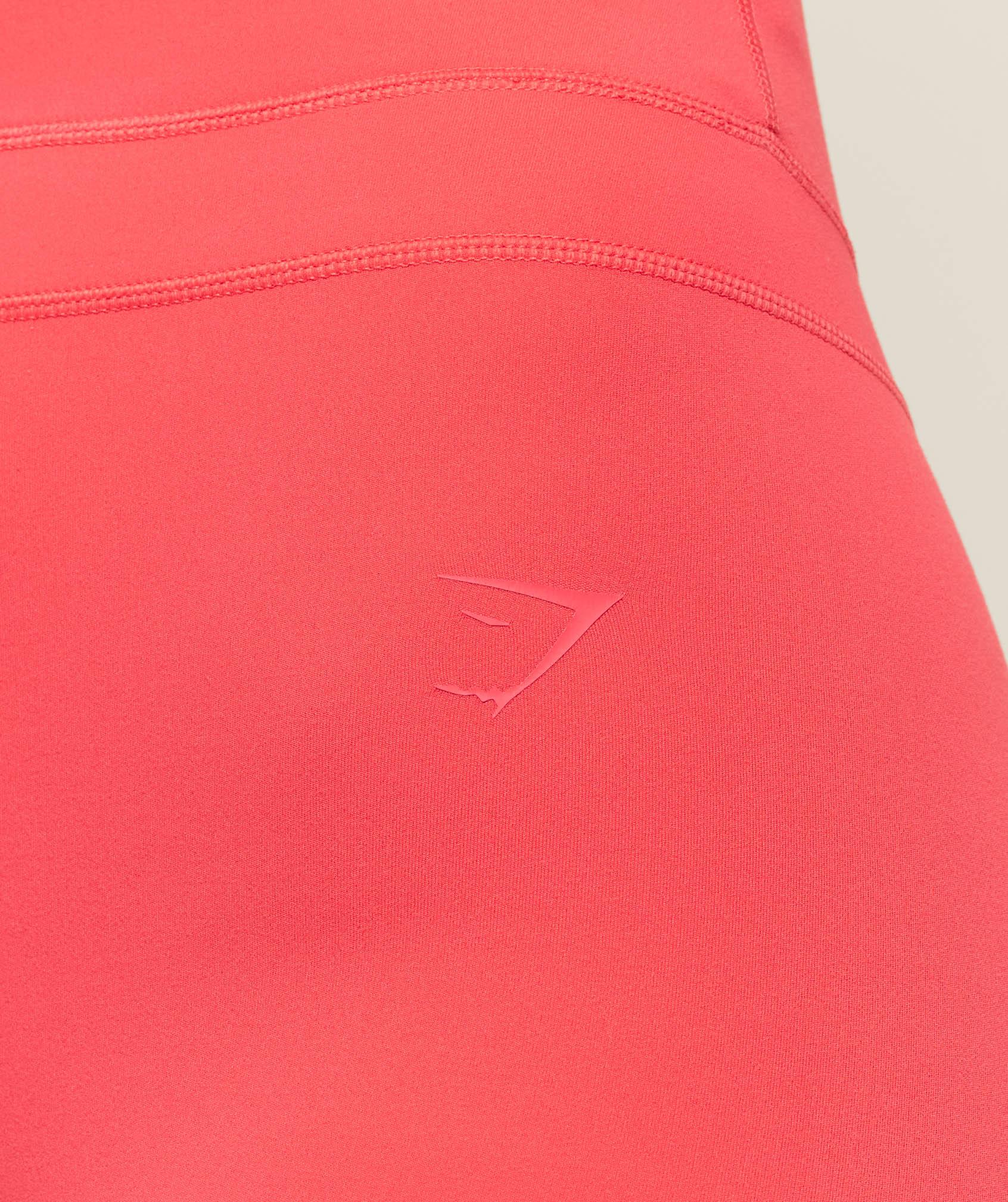 Gymshark Whitney Shorts - Coral Red Female Product Image