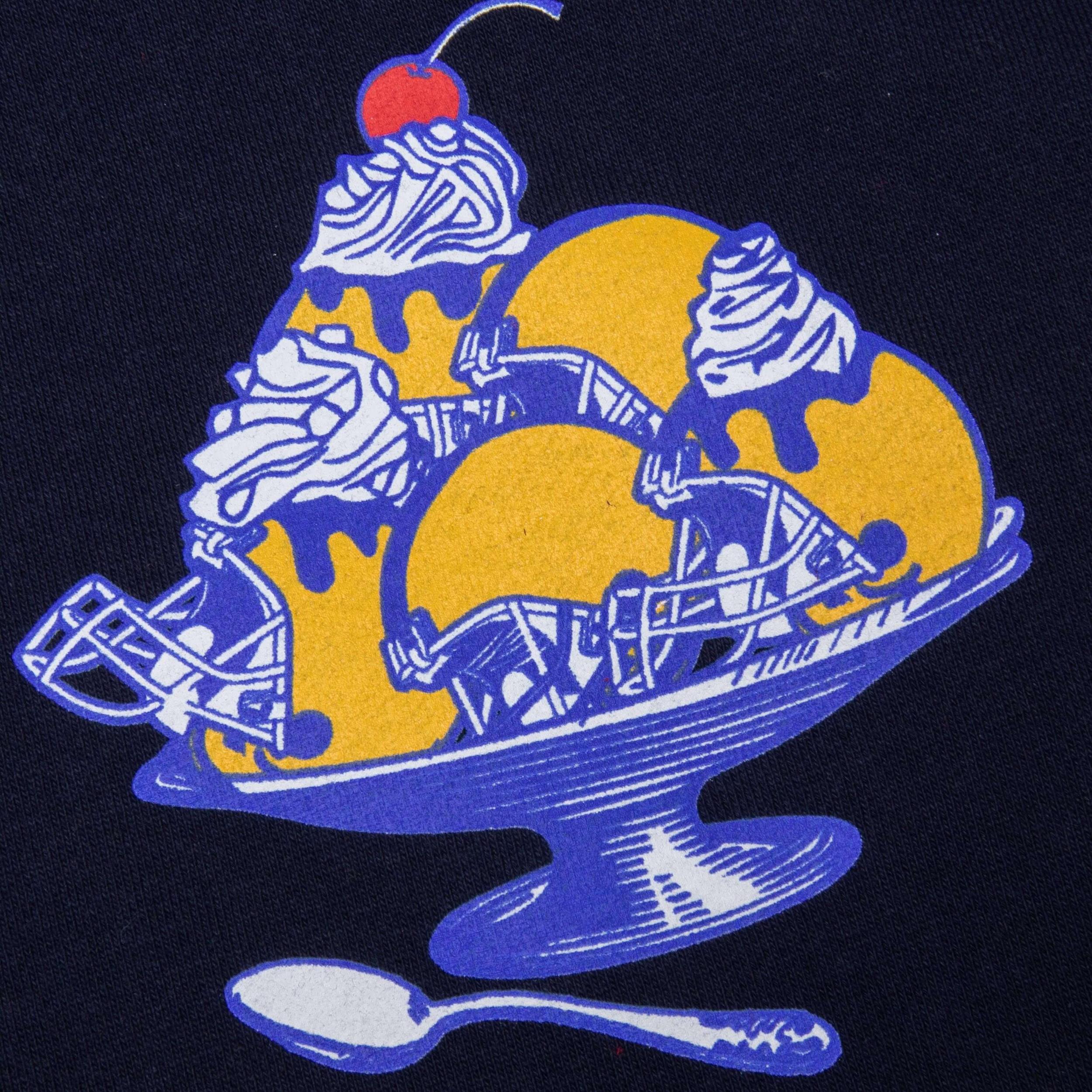 Feature x Icecream Super Bowl Hoodie - Navy Male Product Image