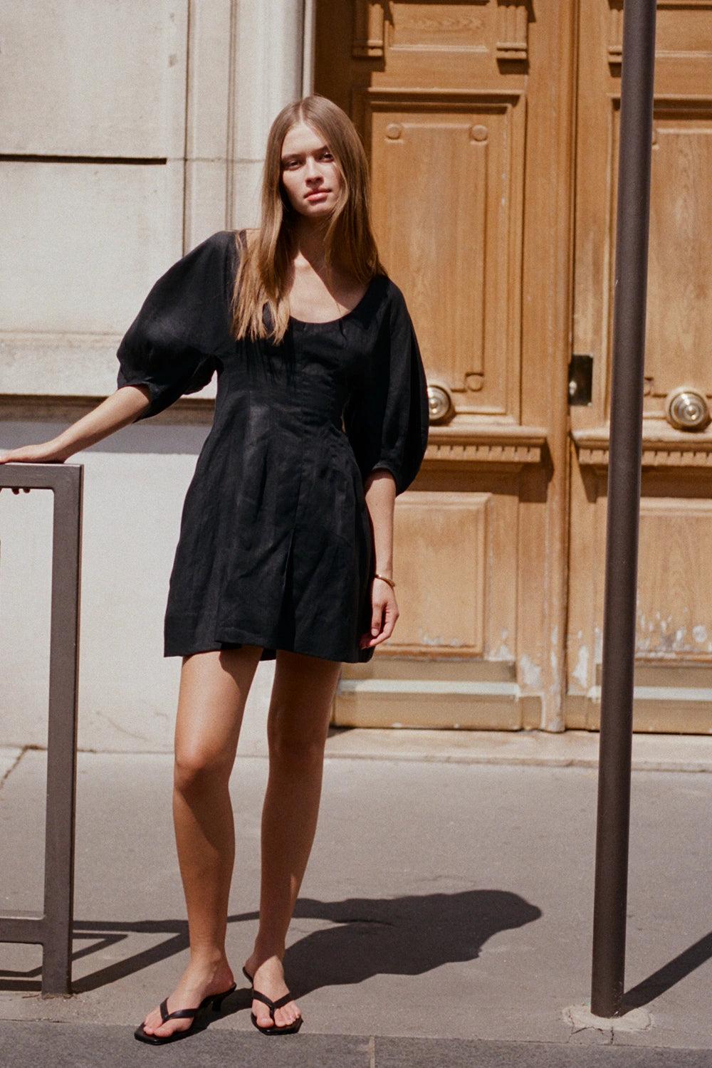 Raynara Mini Dress Black - Final Sale Product Image