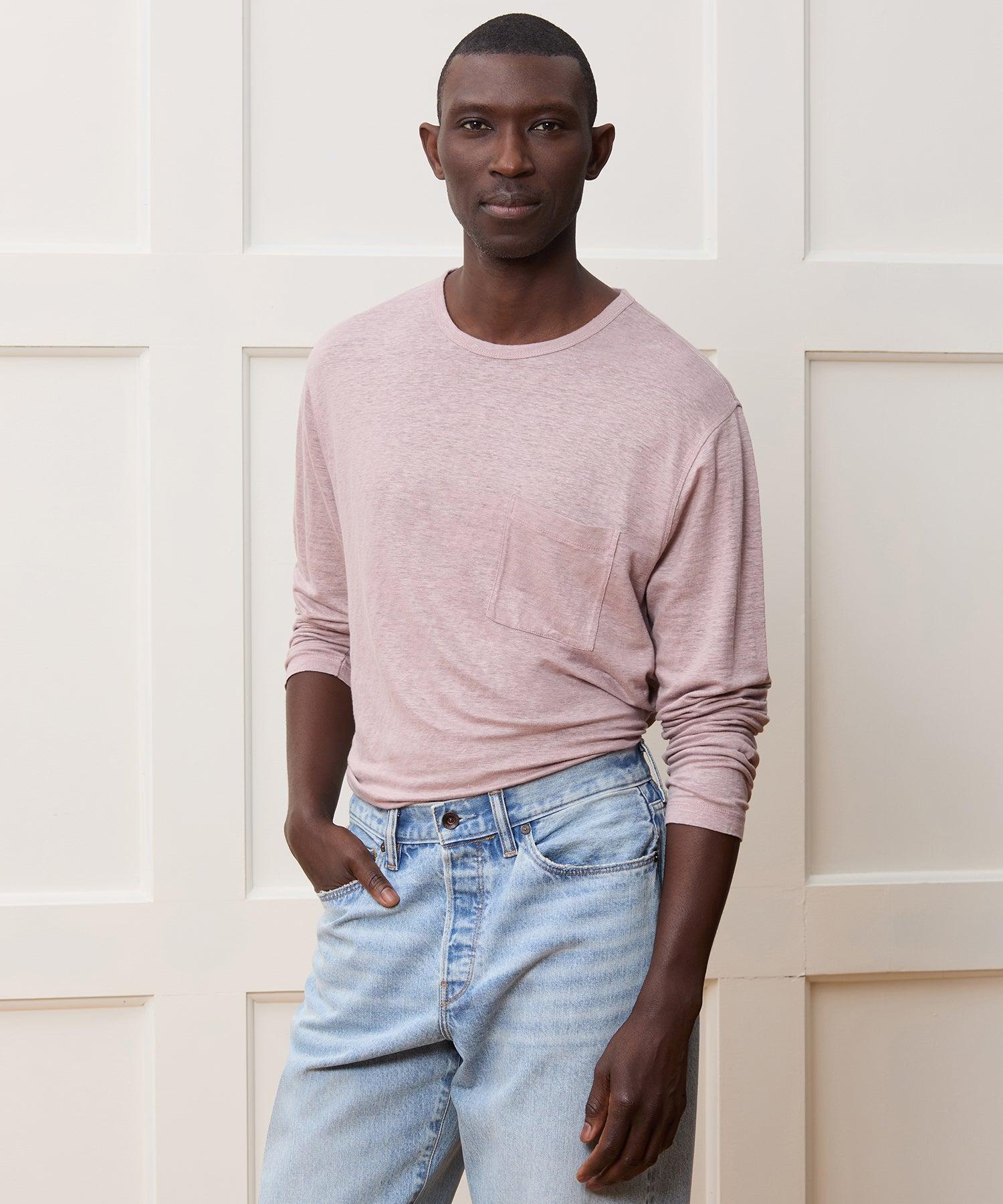 Linen Jersey Pocket Tee Product Image
