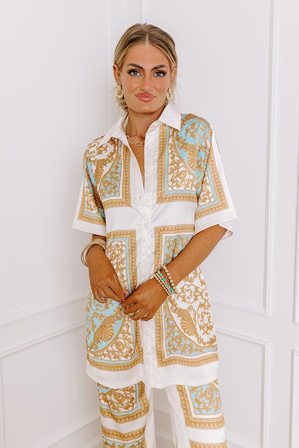 Retro Revival Satin Top Product Image