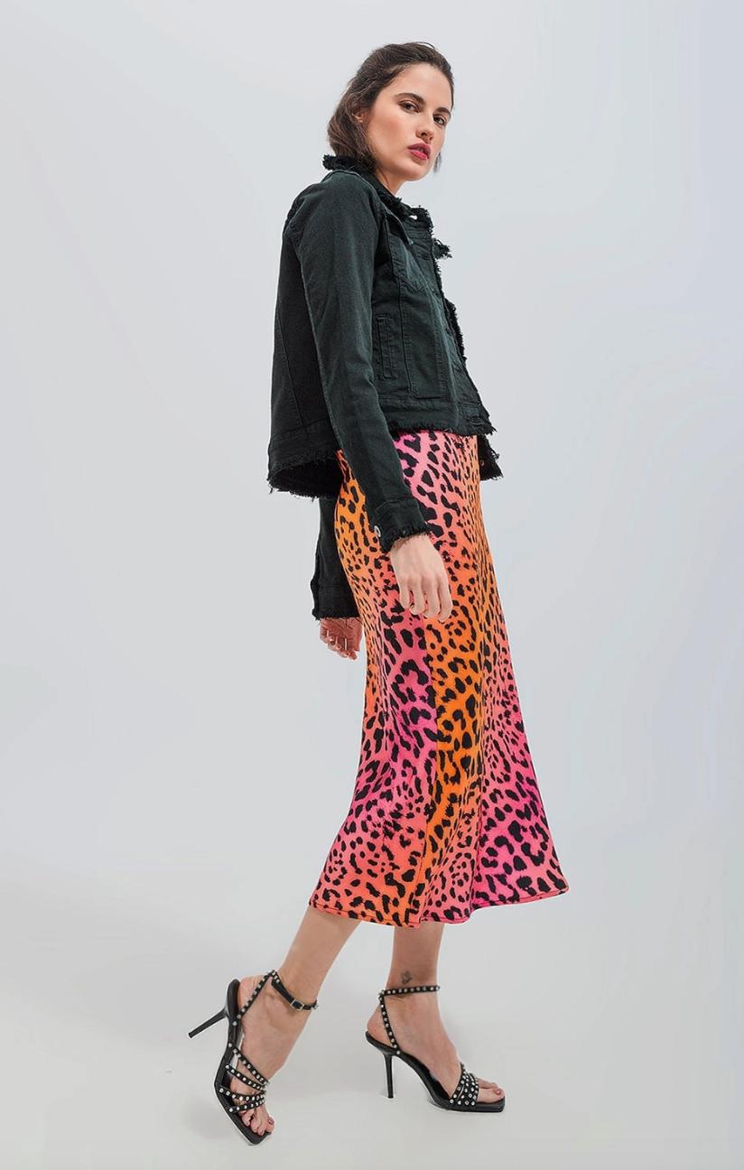 Raw Edge Denim Jacket Product Image