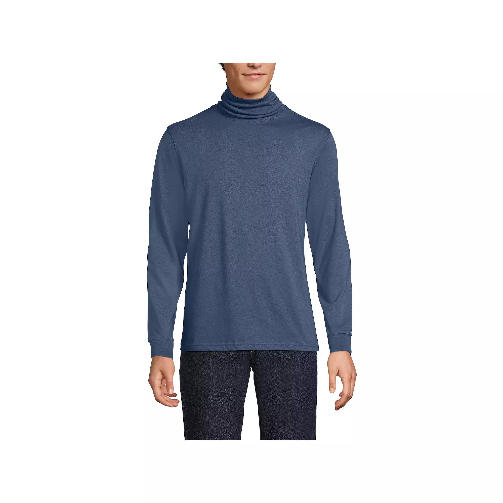 Men's Lands' End Super-T Turtleneck,  Product Image