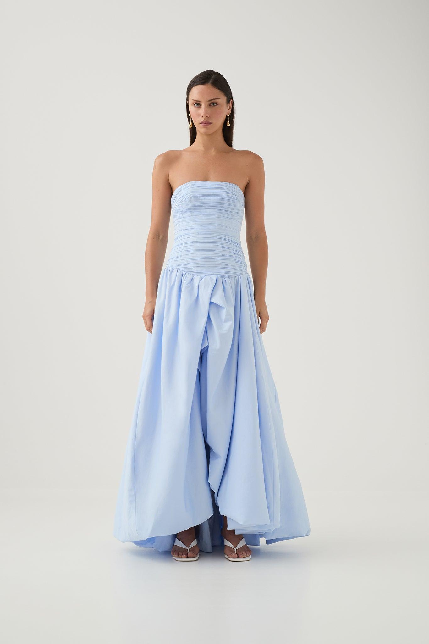 Violette Bubble Hem Maxi Dress Product Image