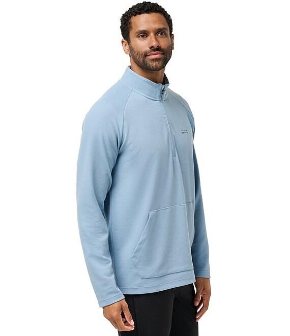 TravisMathew Performance Waffle Quarter-Zip Pullover Product Image