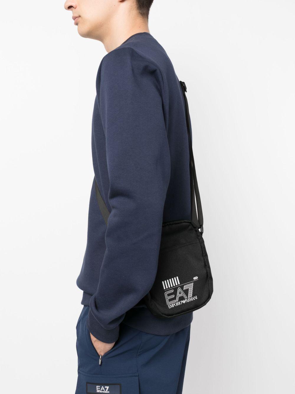 logo-print messenger bag Product Image