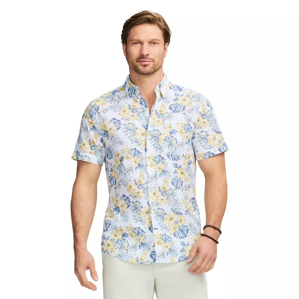 Men's IZOD Dockside Short Sleeve Chambray,  Product Image