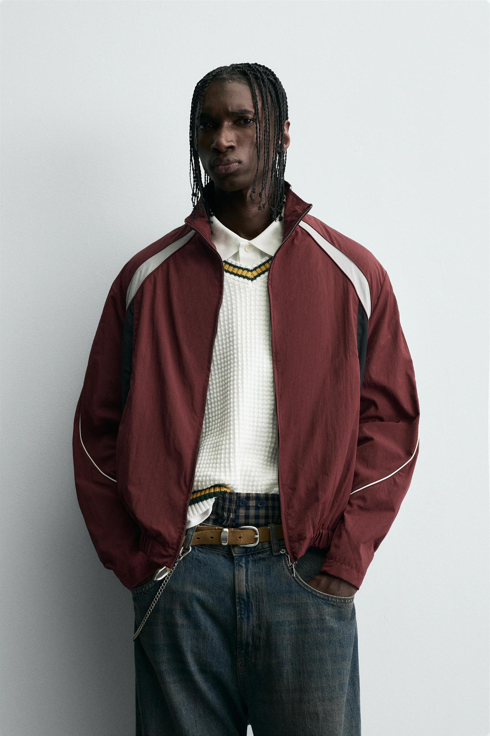 COLOR BLOCK CONTRAST TECHNICAL JACKET Product Image