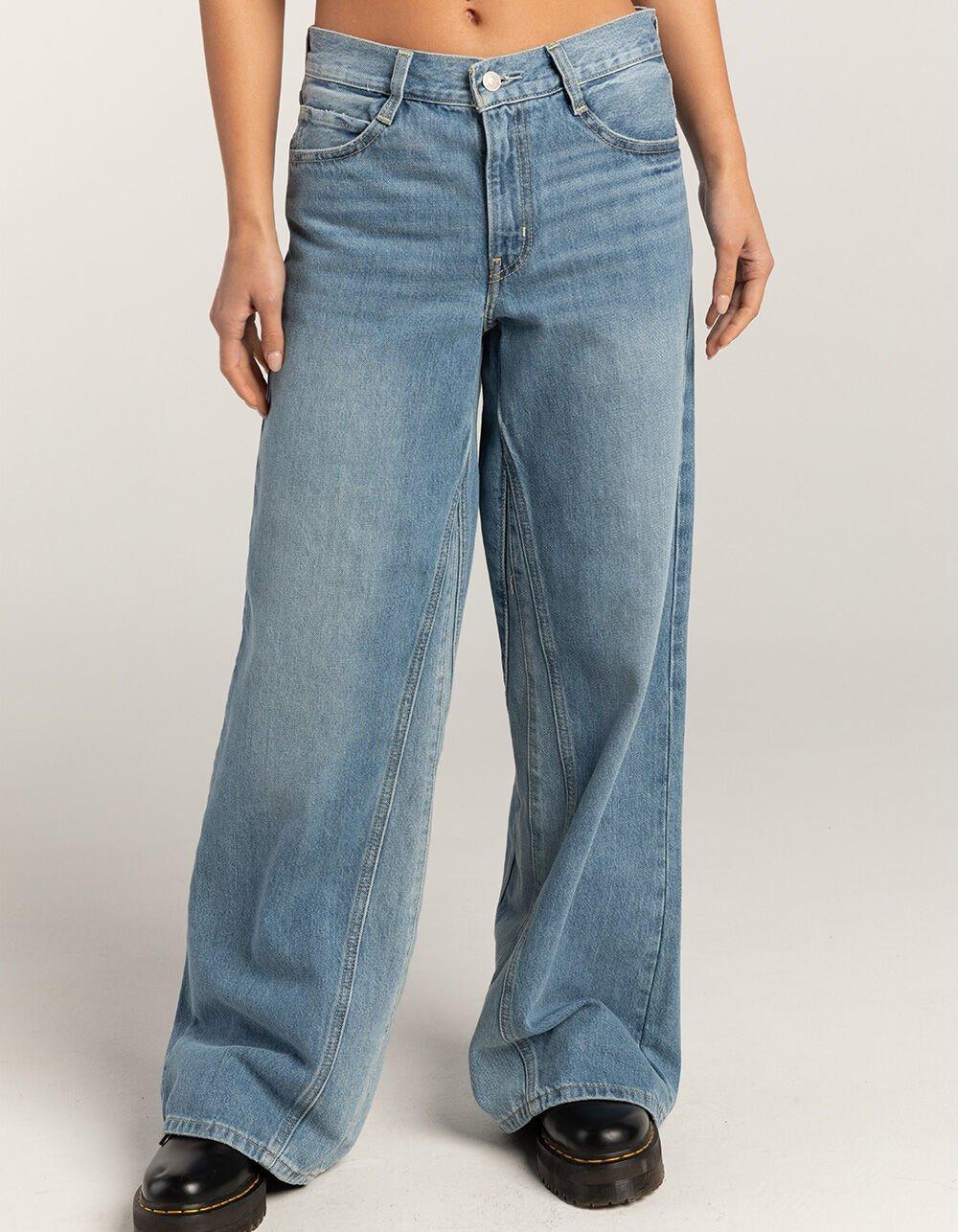 LEVI'S '94 Baggy Wide Leg Womens Jeans - What Else Can I Say - LIGHT WASH Product Image