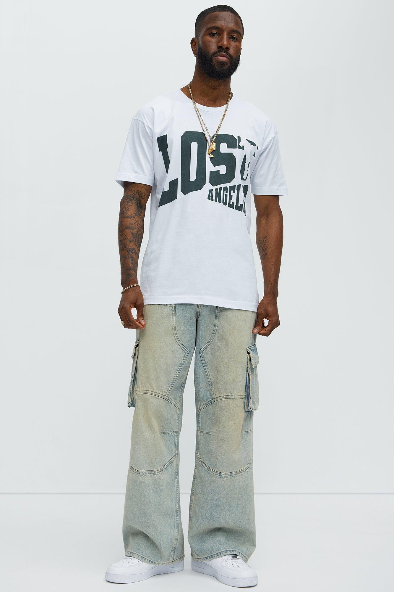 Lost Angeles And Found Grace Short Sleeve Tee - White Product Image